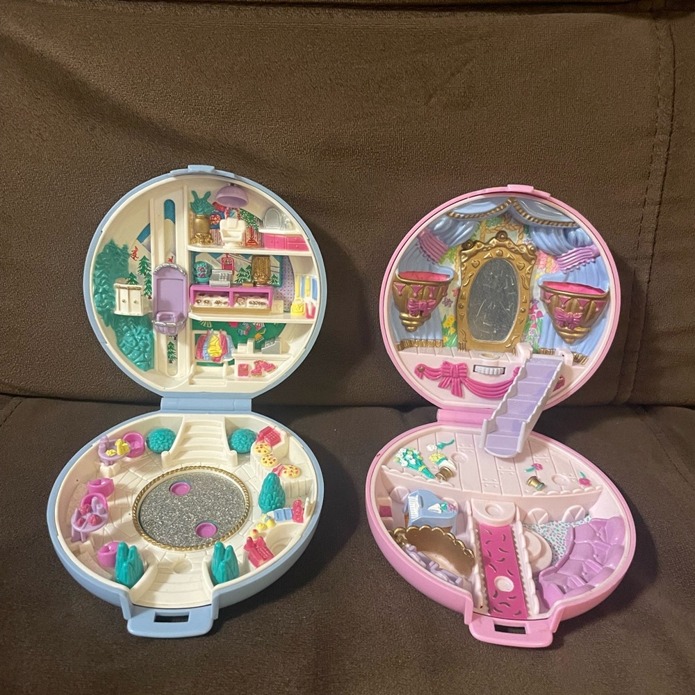 Vintage Bluebird Polly Pocket Sets Of 2